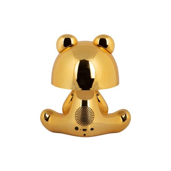 Leitmotiv tafellamp bear led w. bluetooth speaker verguld - Image 2