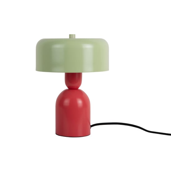 Leitmotiv tafellamp double funky scarlet red & soft green - Image 1