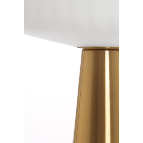 Light & Living tafellamp pleat Ø30x45cm - - Image 2