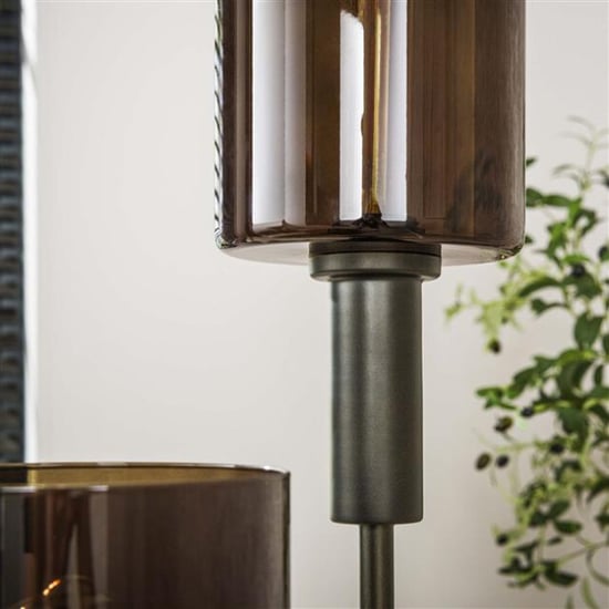 Hoyz vloerlamp sepiora getrapt 3-lichts sienna brown - Image 2