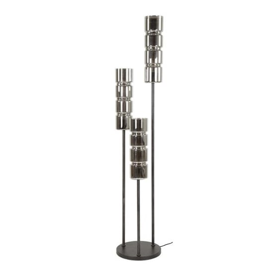 Hoyz vloerlamp 3l getrapt cylinder glas artic - Image 3