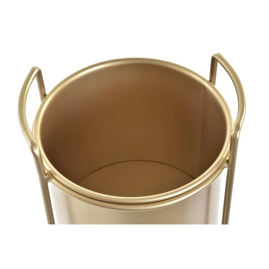 Casa di Elturo Bloempot glamour rond met standaard metaal m Ø 20 x h 50 cm - Image 4