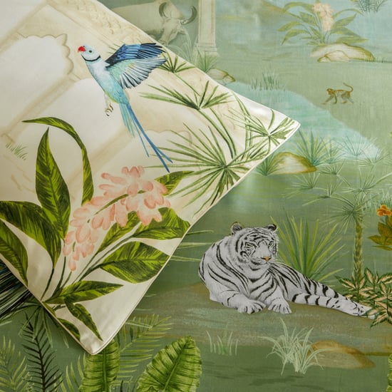 Botanical Riches Odisha Exotic Duvet Cover Set, Double, Jungle - Image 3