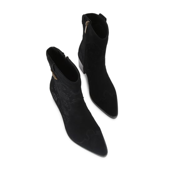 Kurt Geiger London Suede KGL Western Ankle Boots - Image 2