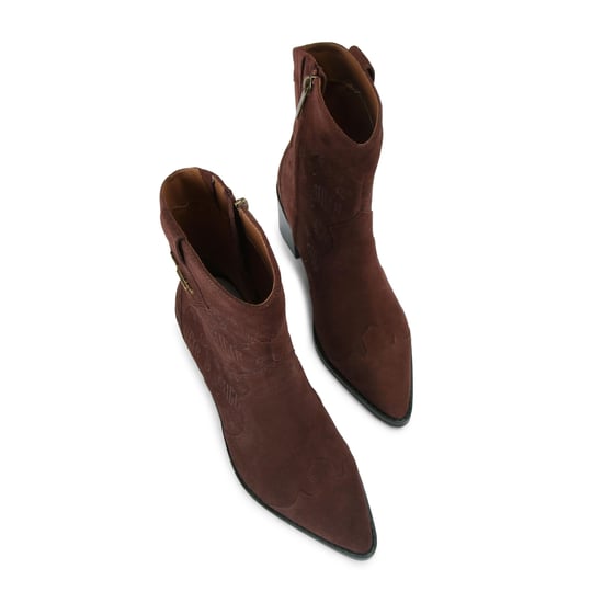Kurt Geiger London Suede KGL Western Ankle Boots - Image 2