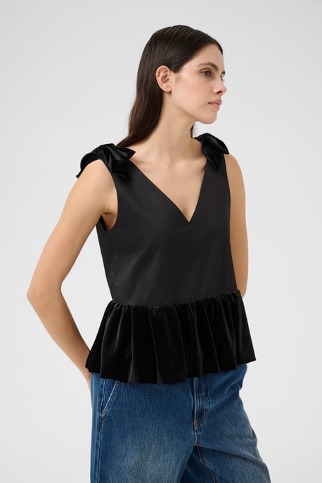 KBClemantine Top Sleeveless blouse Peplum fit - Image 3