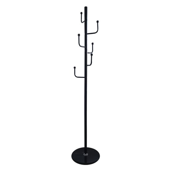 Furnilux Kapstok staand /zwart marmeren voet 37 x 176 cm - Image 1