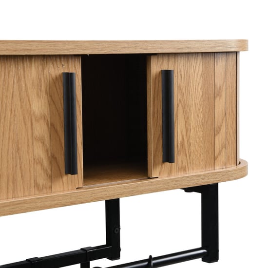 Furnilux Kapstok 60 x 24 x 32 cm smal wandkapstok kiruna 8 haken licht - Image 4