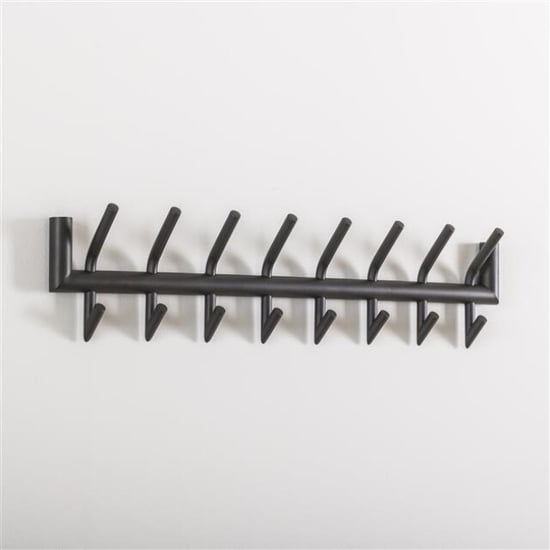 Hoyz Hoyz kapstok industrieel met 16 haken - wandkapstok 78cm breed snelle montage - Image 3