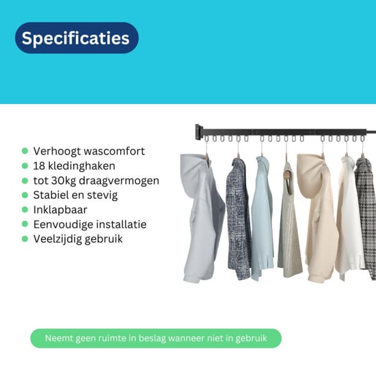 Wasophoogte ® wanddroogrek pivot 3r - - Image 3