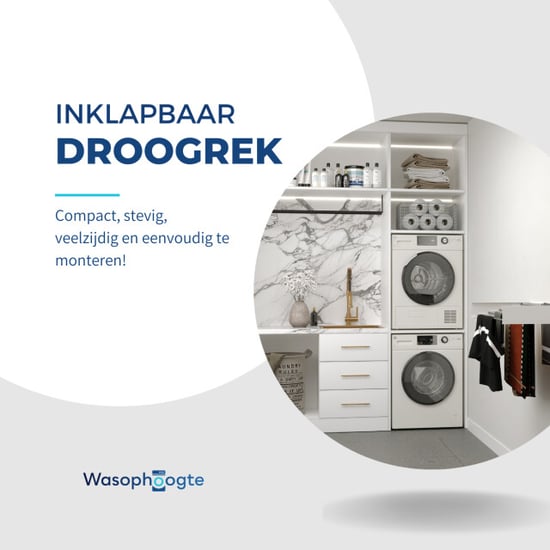 Wasophoogte ® wanddroogrek walldry 80 cm - - Image 5