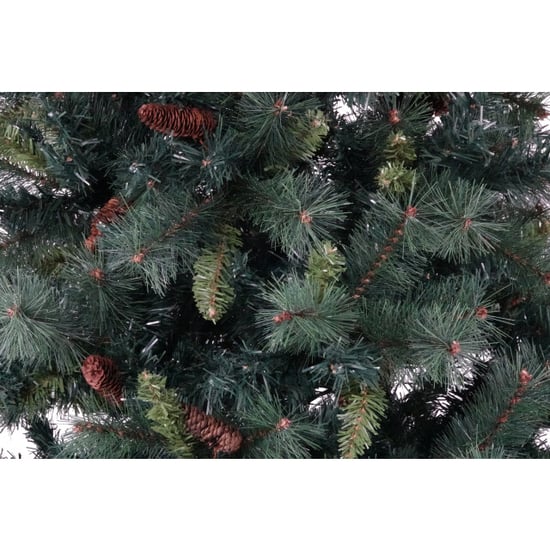4goodz Royal majestic spar kerstboom 180 cm met dennenappels - Image 4