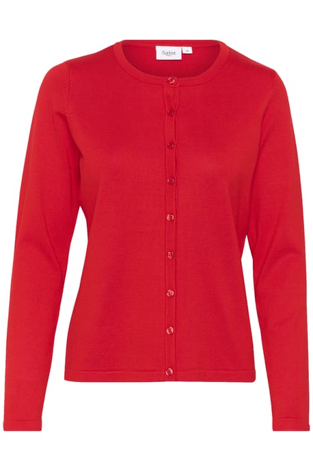 A8661, MilaSZ R-Neck Cardigan Knitted cardigan Classic fit - Image 4