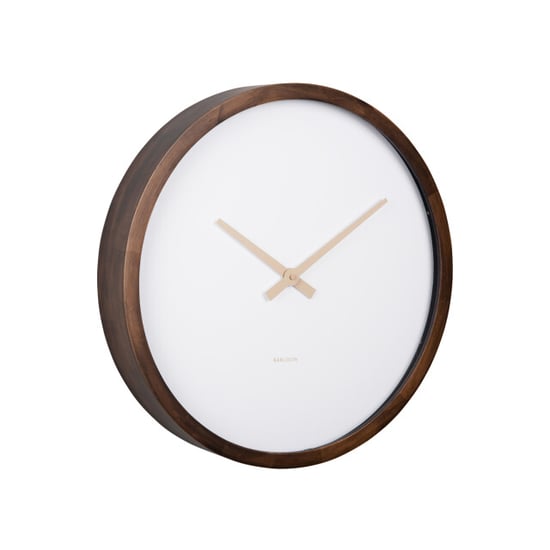 Karlsson wandklok ancho large donker hout- Ø50cm - Image 1