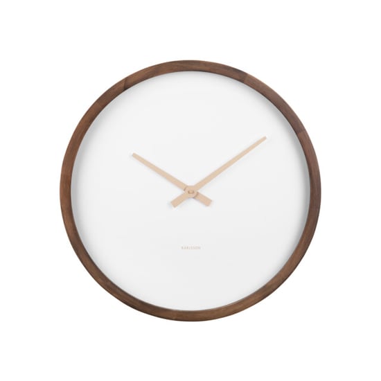 Karlsson wandklok ancho large donker hout- Ø50cm - Image 3