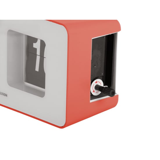 Karlsson wand/tafelklok funky flip scarlet red - Image 5