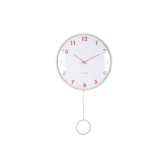 Karlsson wandklok cheeky dome pendulum zacht - Image 1