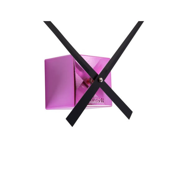 Karlsson wandklok diy cubic metallic metallic dark pink- Ø40cm - Image 2