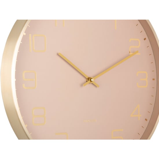 Karlsson wandklok elegance glow zacht- Ø40cm - Image 3