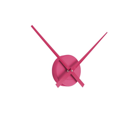 Karlsson wandklok little big time mini metallic metallic dark pink- Ø41cm - Image 2