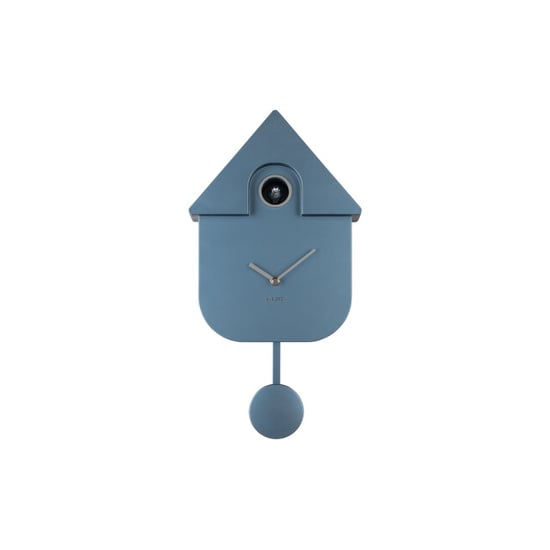 Karlsson wandklok modern cuckoo metallic metallic dark blue - Image 2