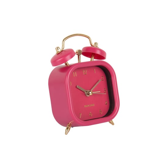 Karlsson wekker metallic glam vierkant dark pink - Image 1