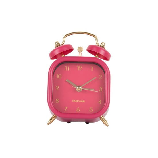 Karlsson wekker metallic glam vierkant dark pink - Image 2