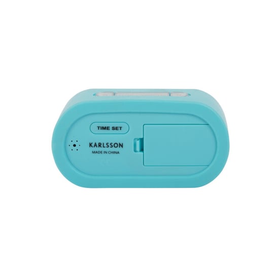 Karlsson wekker gummy turquoise blue - Image 3
