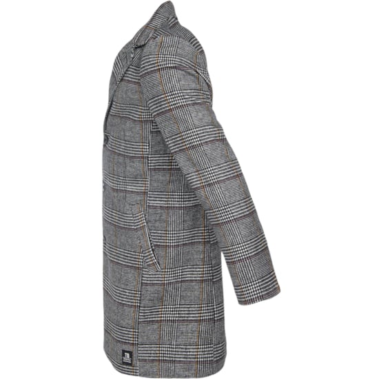 TOM TAILOR Mens Trench Over Coat Wool Winter Long Jacket Formal Office Outwear - Image 3