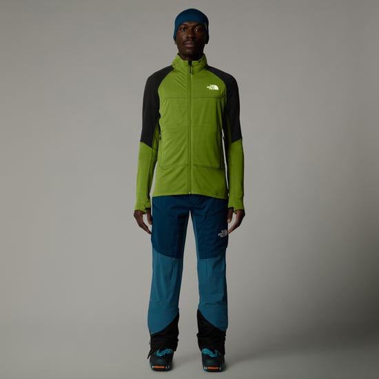 Men's Bolt Polartec® Power Grid™ Jacket Oak Green/TNF Black - Image 2