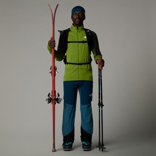 Men's Bolt Polartec® Power Grid™ Jacket Oak Green/TNF Black - Image 5