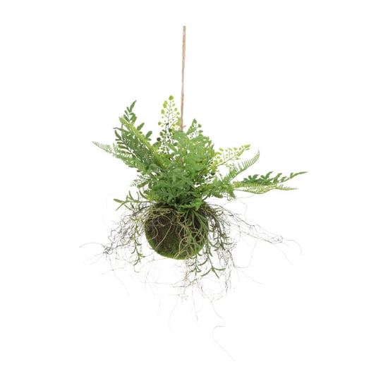 Kopu ® kunstplant bol met diverse varen hangplanten 25 cm - - Image 3