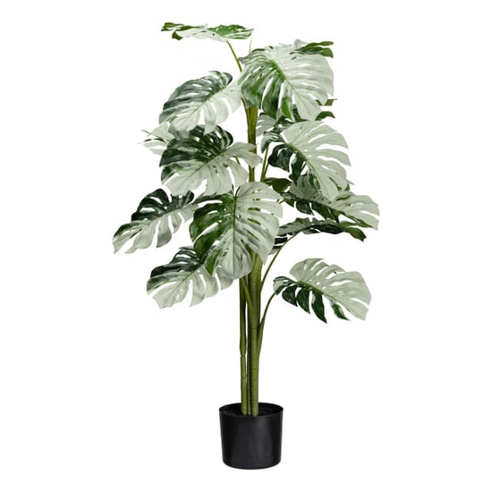 Kopu ® kunstplant monstera variegata half moon 115 cm 16 bladeren - Image 1