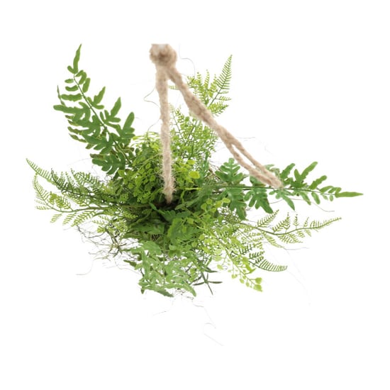Kopu ® kunstplant bol met diverse varen hangplanten 25 cm - - Image 5