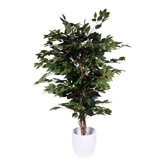Kopu ® kunstplant ficus benjamina 120 cm in zwarte pot 1260 bladeren - Image 5