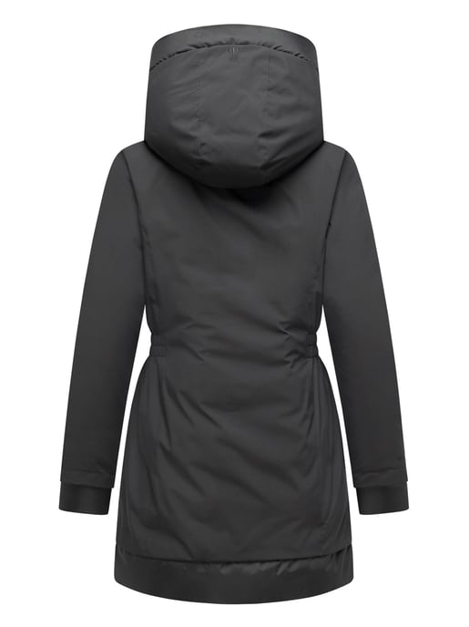 Navahoo dames winterparka WINTERPRINZESSIN met capuchon & vrouwelijke pasvorm - Image 4