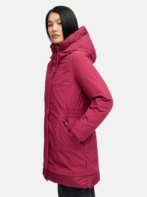 Navahoo dames winterparka WINTERPRINZESSIN met capuchon & vrouwelijke pasvorm - Image 4