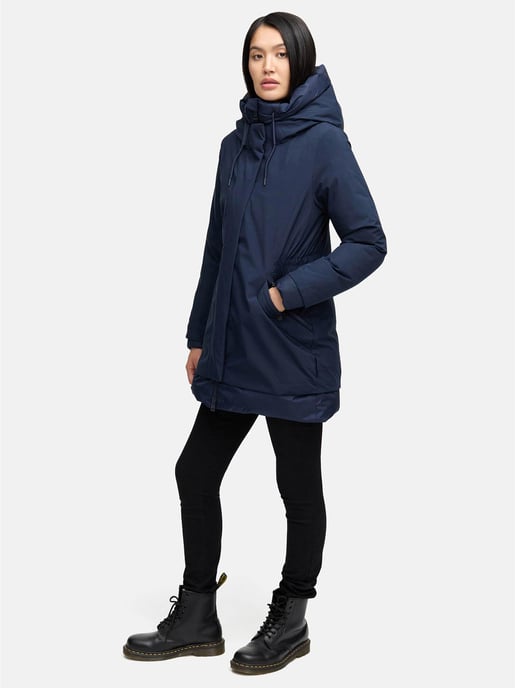 Navahoo dames winterparka WINTERPRINZESSIN met capuchon & vrouwelijke pasvorm - Image 2