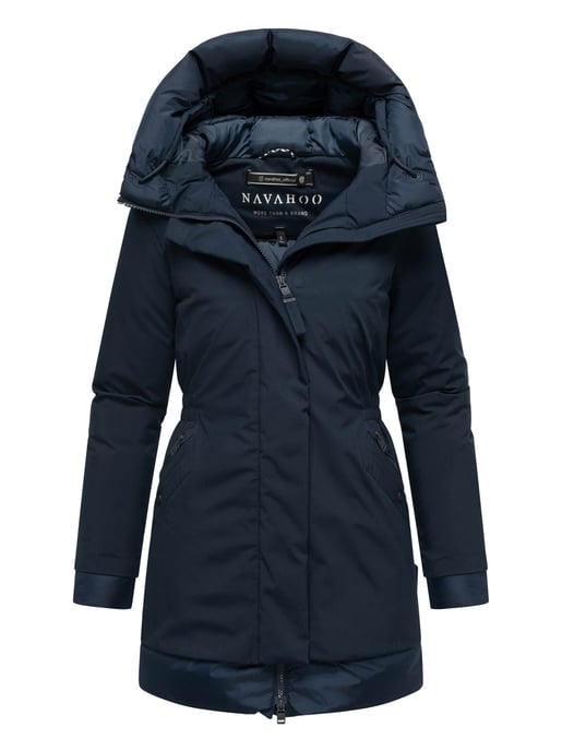 Navahoo dames winterparka WINTERPRINZESSIN met capuchon & vrouwelijke pasvorm - Image 5