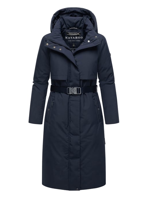 Navahoo dames winterparka WALDBUMMLER – weerbestendig & stijlvol met tailleceintuur - Image 1