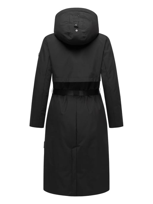 Navahoo dames winterparka WALDBUMMLER – weerbestendig & stijlvol met tailleceintuur - Image 4