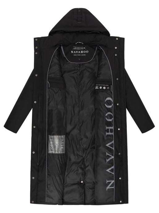 Navahoo dames winterparka WALDBUMMLER – weerbestendig & stijlvol met tailleceintuur - Image 5