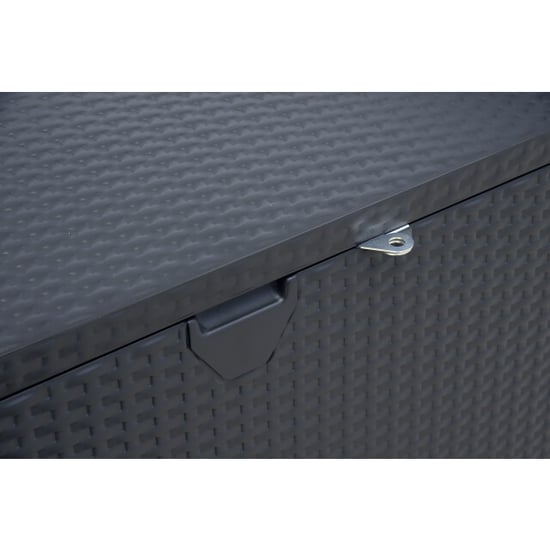 Lifetime Kunststof kussenbox staal 509 ltr 132x70x67cm antraciet - Image 4