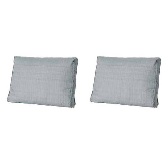 Madison lounge rugkussen basic grey ca. 40x60 cm set van 2 - Image 1