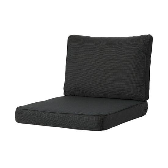 Madison lounge rugkussen rib black ca. 40x60 cm set van 2 - Image 2
