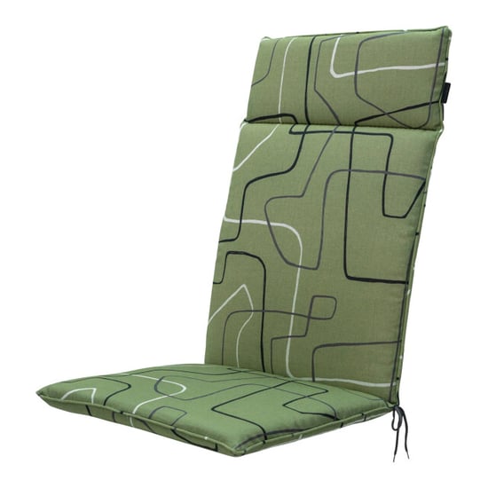 Madison tuinstoelkussen hoge rug joah sage ca. 120x50 cm set van 4 - Image 2
