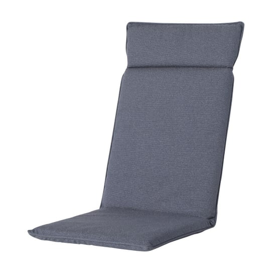 Madison tuinstoelkussen hoge rug manchester denim grey ca. 120x50 cm set - Image 2