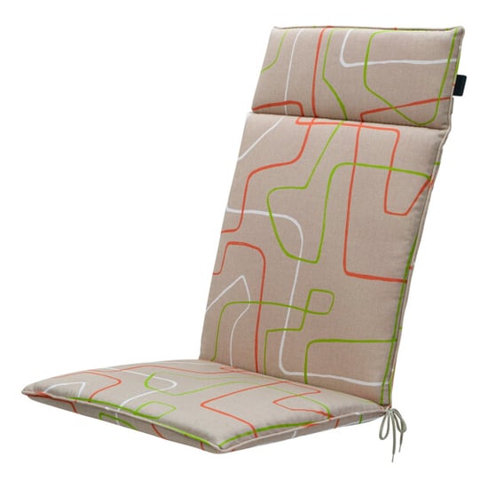 Madison tuinstoelkussen hoge rug joah terra ca. 120x50 cm set van 4 - Image 2
