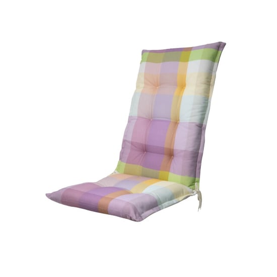 Madison tuinstoelkussen hoge rug sya purple ca. 123x50 cm set van 4 - Image 3