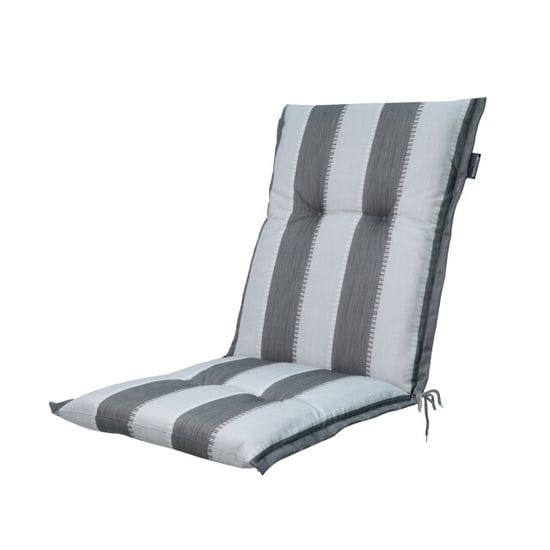 Madison tuinstoelkussen lage rug banda grey ca. 105x50 cm set van 4 - Image 2